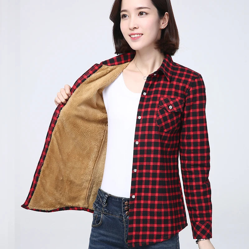 Winters Brand College Shirt Coat  Style Woman Outerwear