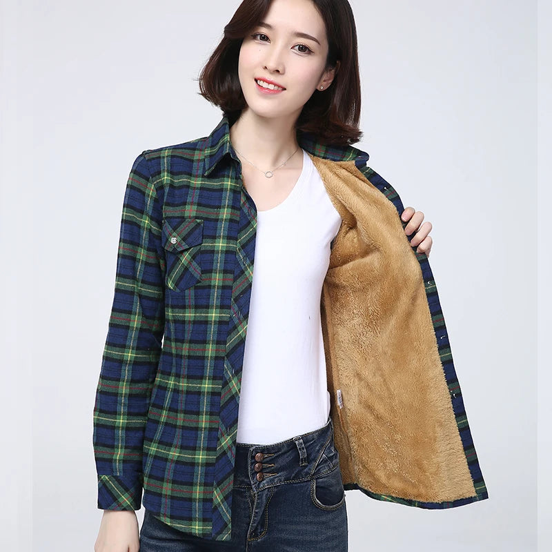 Winters Brand College Shirt Coat  Style Woman Outerwear