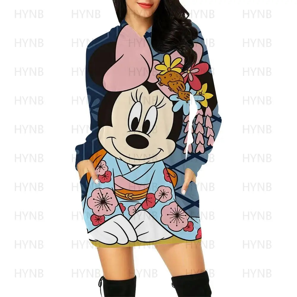 Sweater Dress Kawaii Mickey Mouse