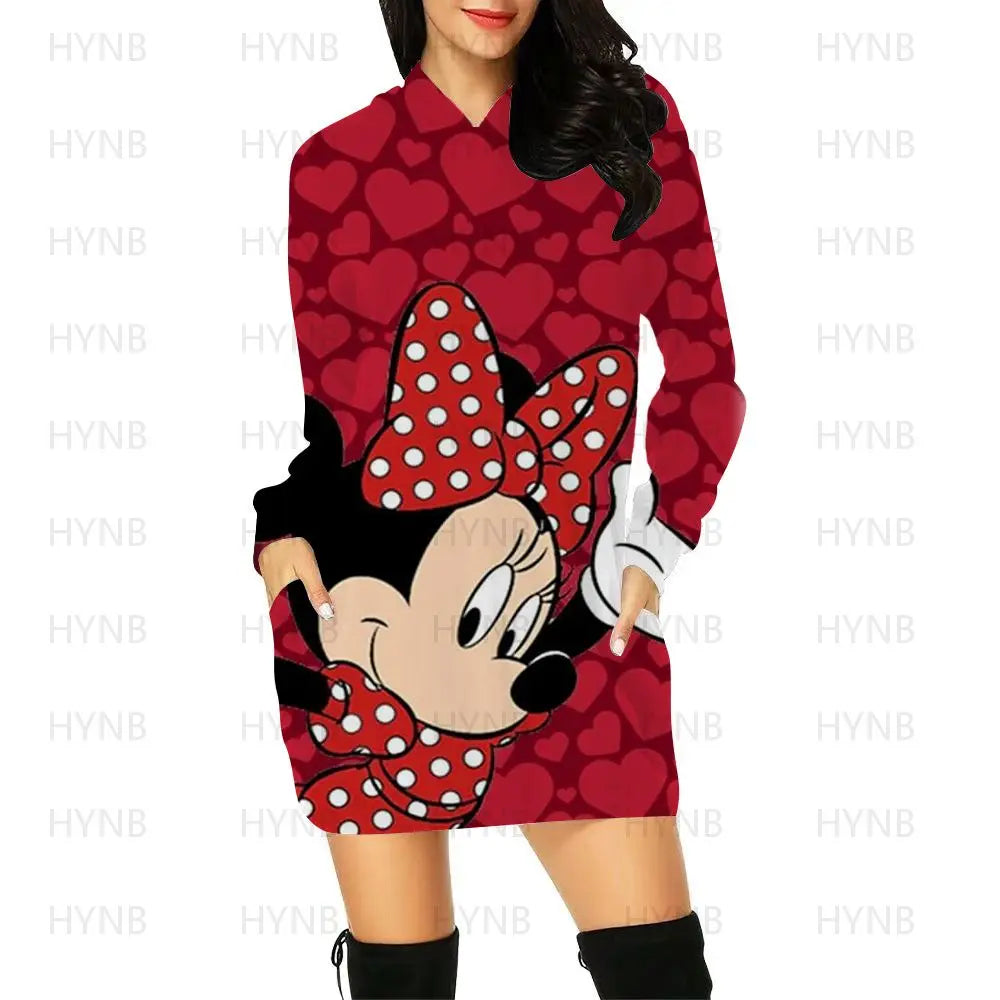 Sweater Dress Kawaii Mickey Mouse