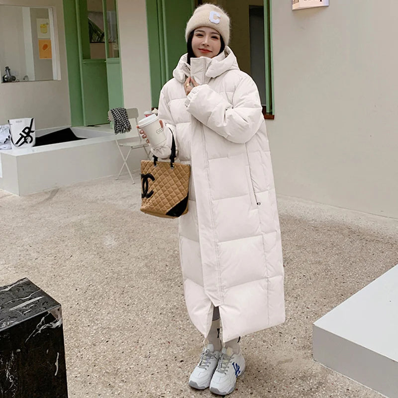 New Women's Puffer Jacket Winter Snow Wear Coat Hooded