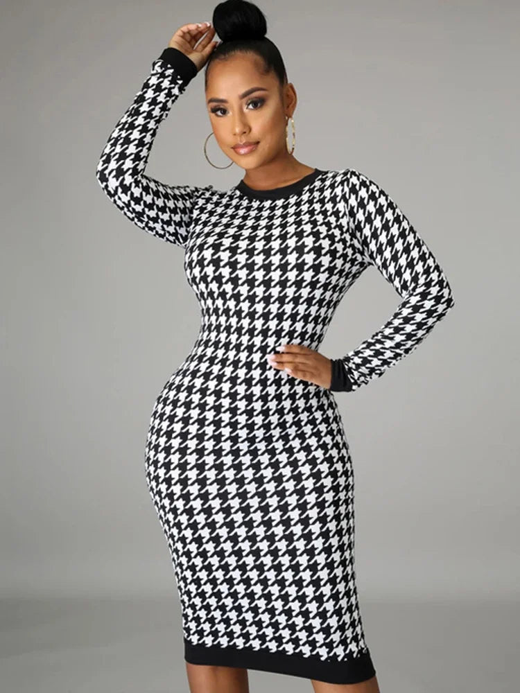 Long Sleeve Midi Dress