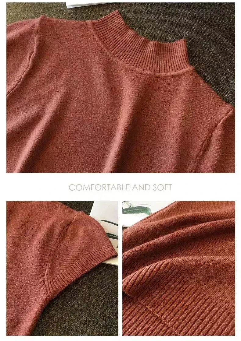 Half-High Neck Top