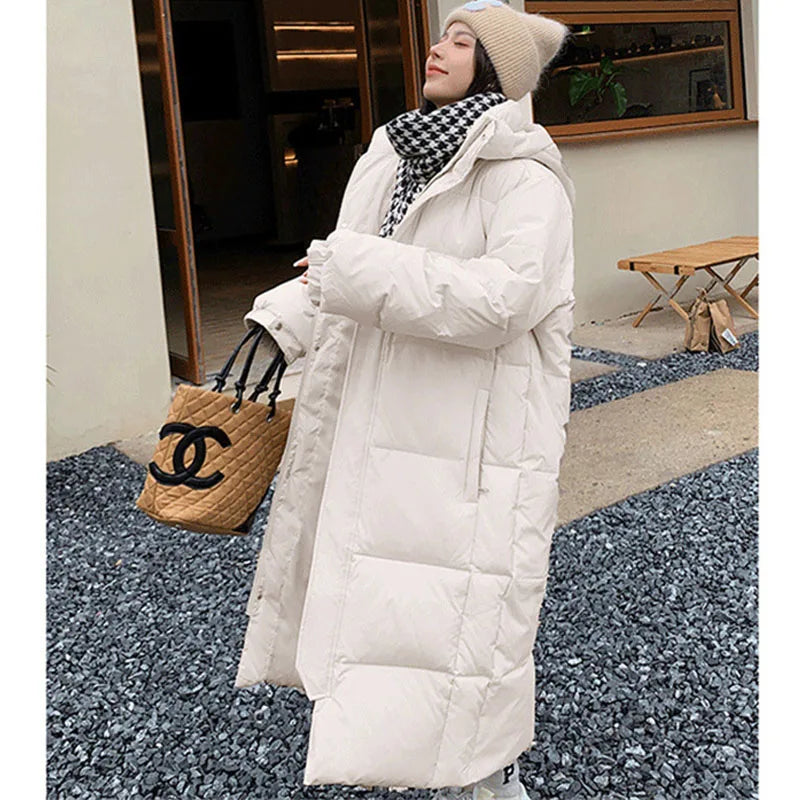 New Women's Puffer Jacket Winter Snow Wear Coat Hooded