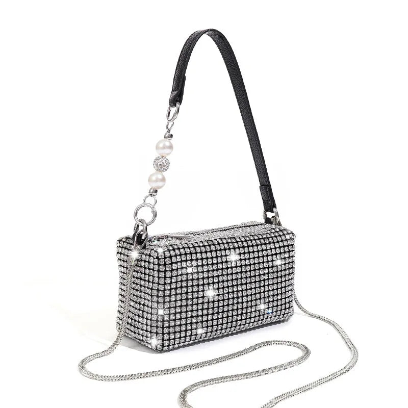 Diamonds Shoulder Bag Purse Ladies Female Crossbody Bag shining diamond bag