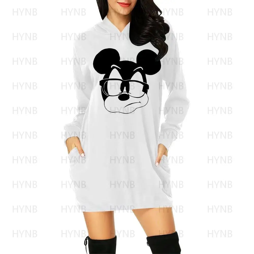 Sweater Dress Kawaii Mickey Mouse