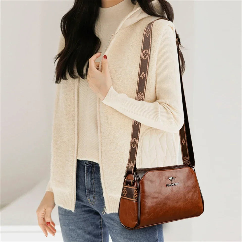 Leather high Quality Soft Leather Crossbody Handbags