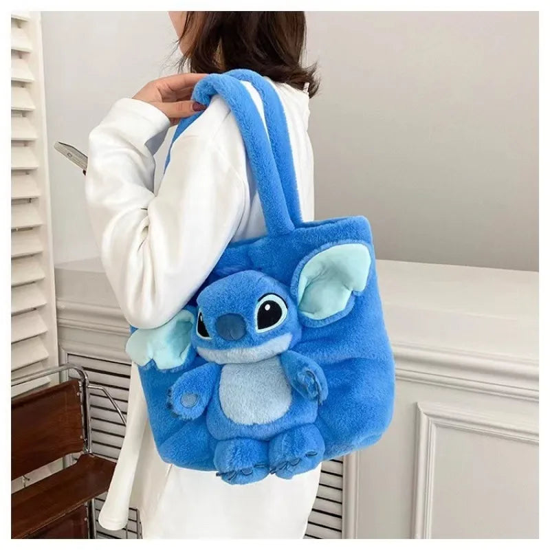 Cartoon Plush Doll Shoulder Bag