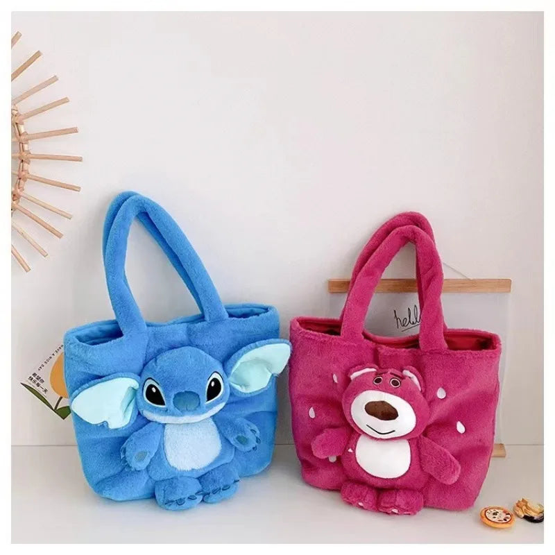 Cartoon Plush Doll Shoulder Bag