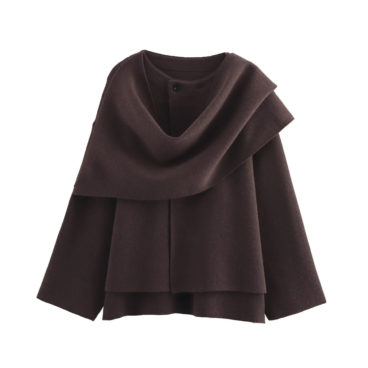 Winter Female Scarf Coat