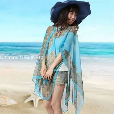 Beach  Blouses Sun Protection