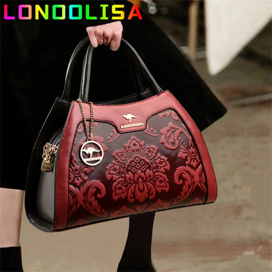 Luxury Leather Handbags  Designer Shoulder Crossbody Bag