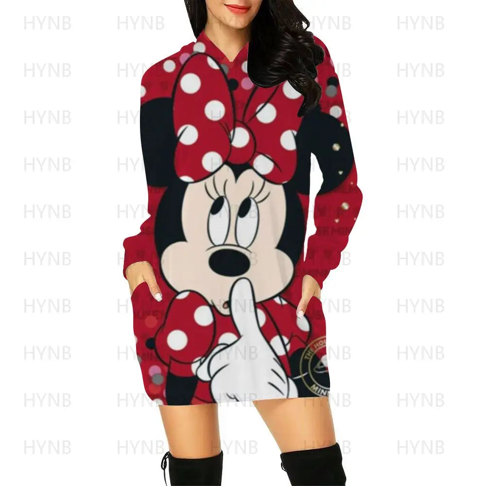 Sweater Dress Kawaii Mickey Mouse