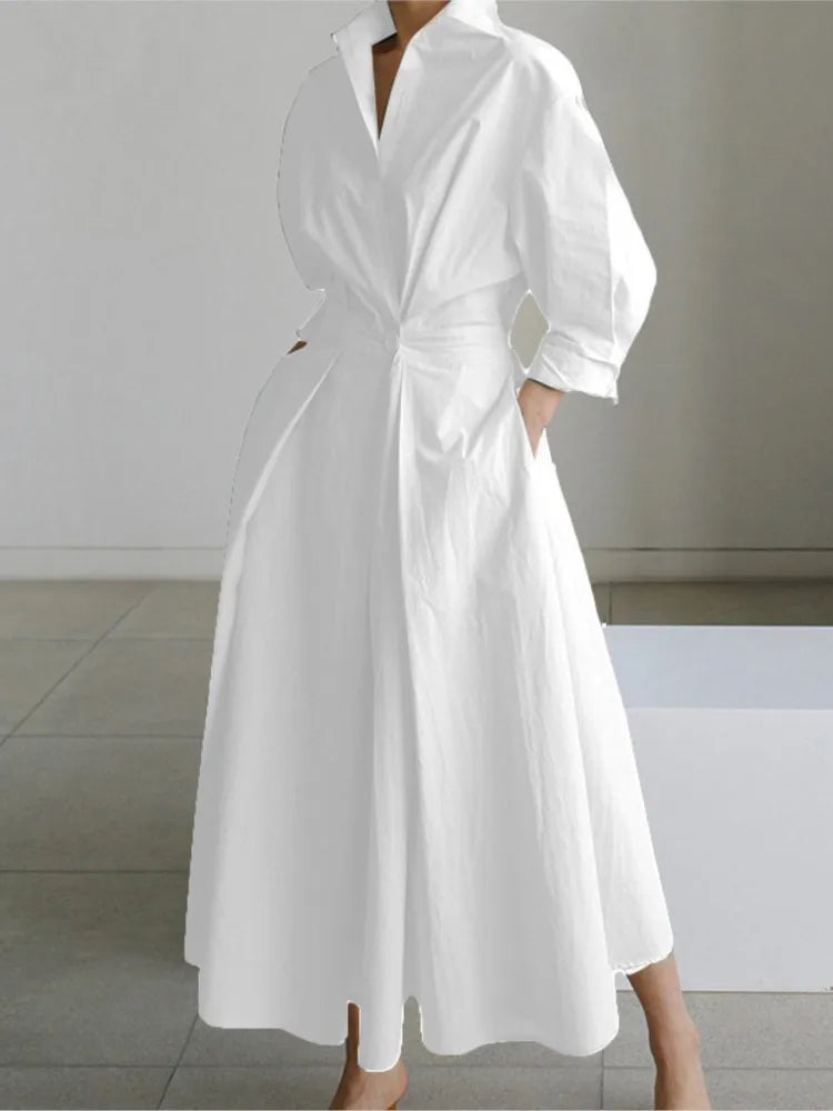 Long Sleeve Elegant Maxi Dress