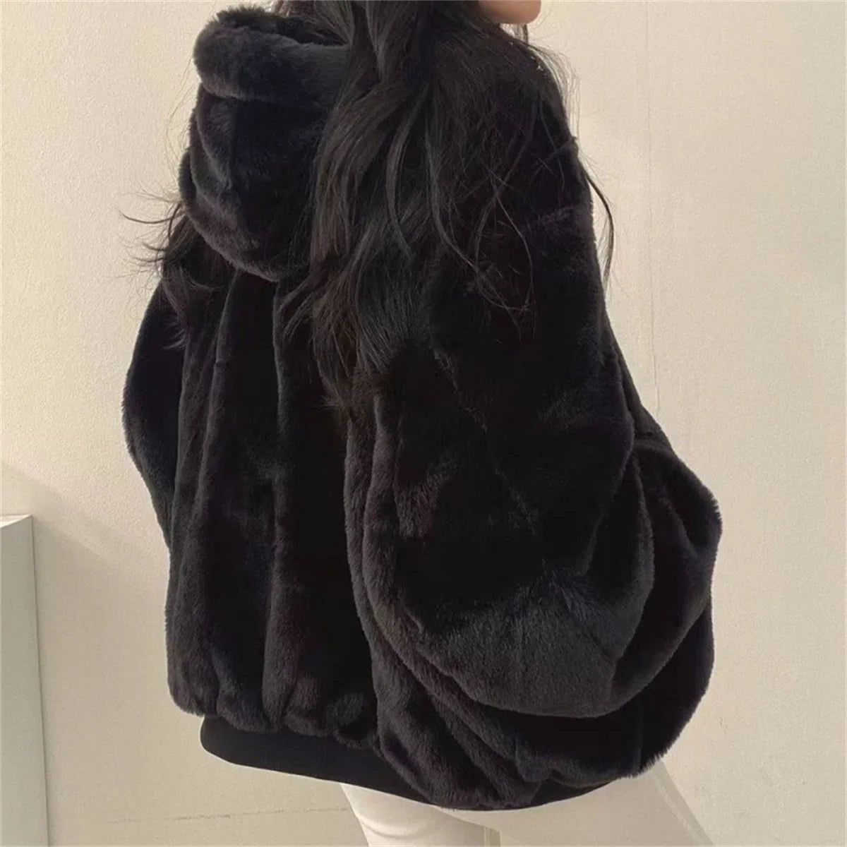 Winter Thicken Double Sided Hooded Coat